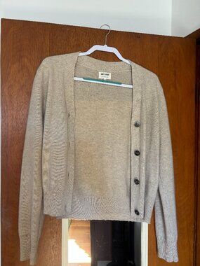 Soft Goat V-neck cardigan